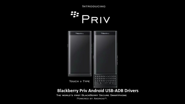 Blackberry Priv Android USB-ADB Drivers