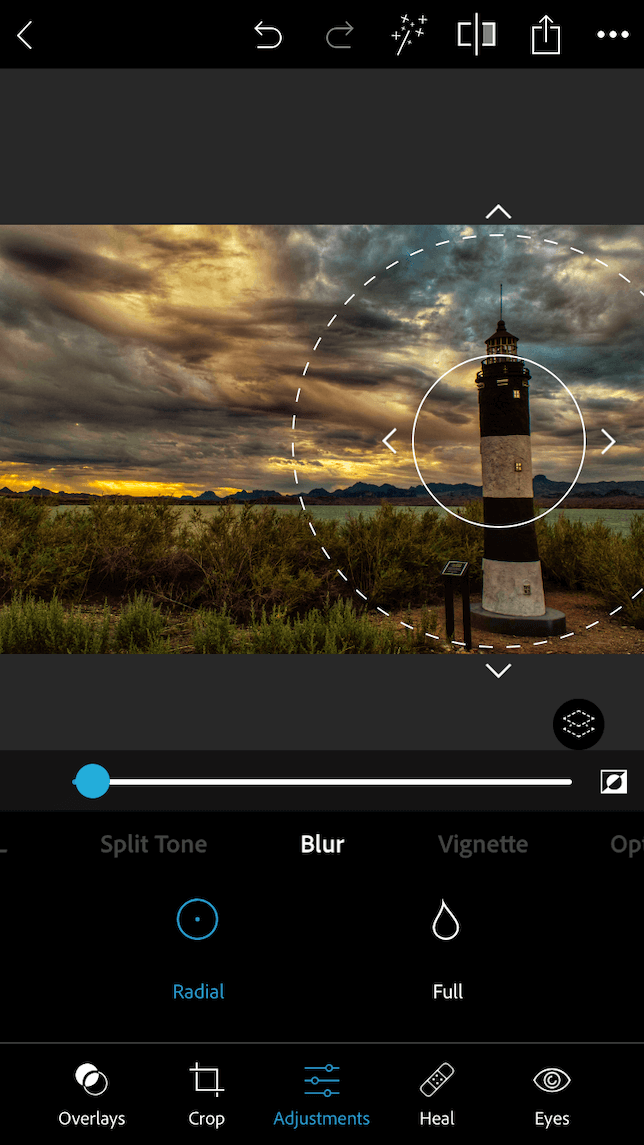 How to Blur Background on iPhone with Photoshop Express