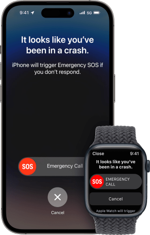 iPhone's crash detection feature 