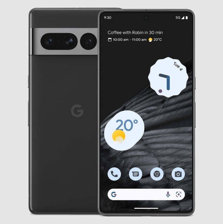 Pixel 7 and Pixel 7 Pro. Next generation Google branded smartphones