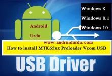 How to install mt65xx android phone driver